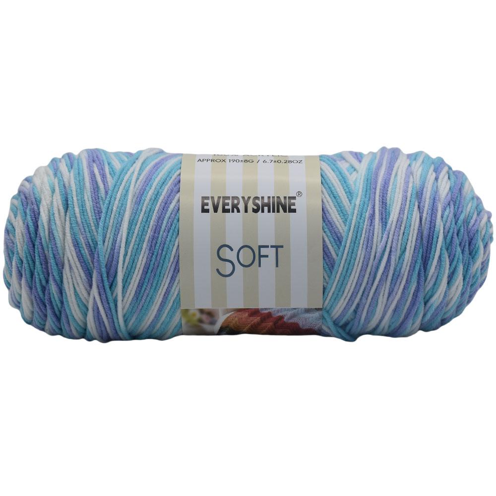 6pcs Gradient Super Bulky Yarn for Blankets Jumbo Polyester Bundle (1.14kg) - Extra Thick Multicolor DIY Knitting Crochet Kit for Chunky Home Decor