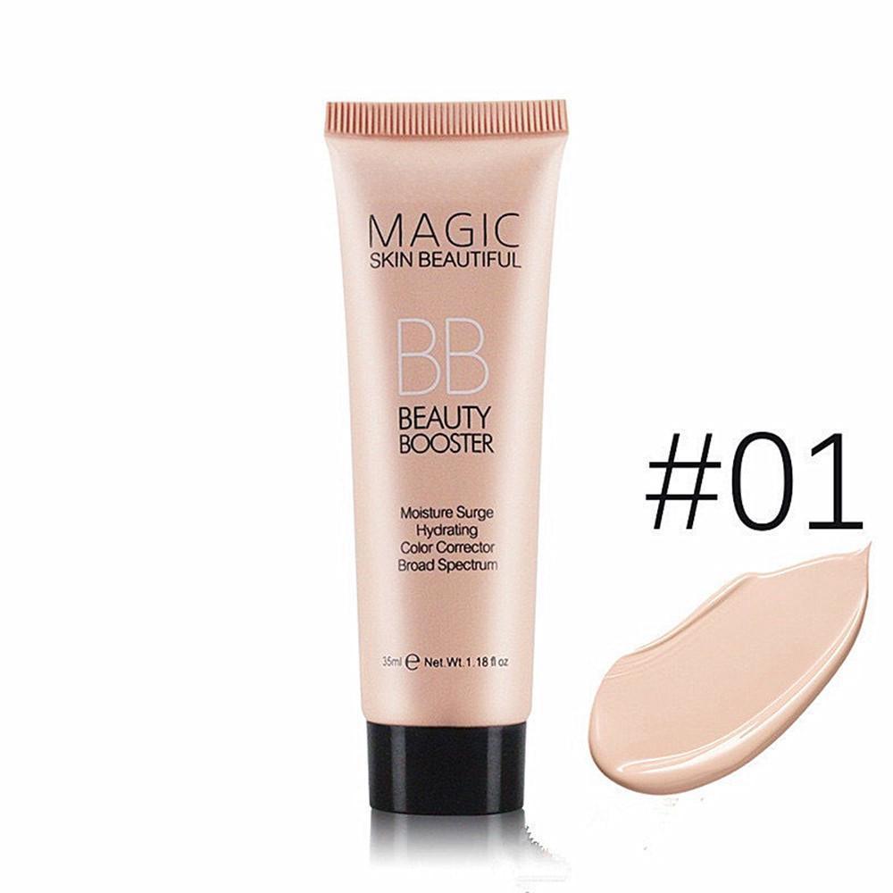 Liquid Concealer Soft Primer BB Cream Full Cover Water Resistant Face Whitening Base BB Cream