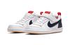 Nike Court Borough Low Slip Resistant Abrasion Resistant Balance Low top Skateboard Shoes White Red Blue 870025-105