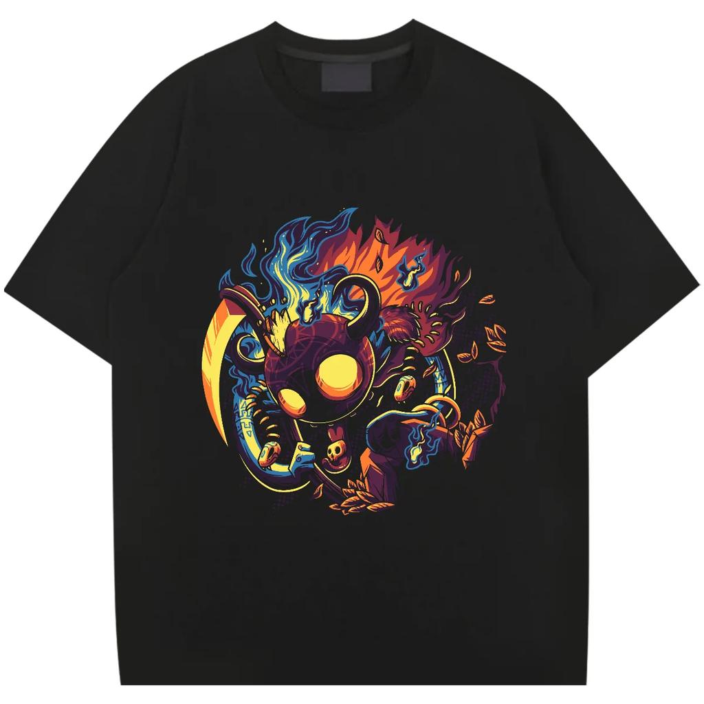 O-Neck T-shirt Loose Oversized Shirt Retro Rapper Tees Graphic Cotton T Shirt Fashion Style Unisex Clothes Custom