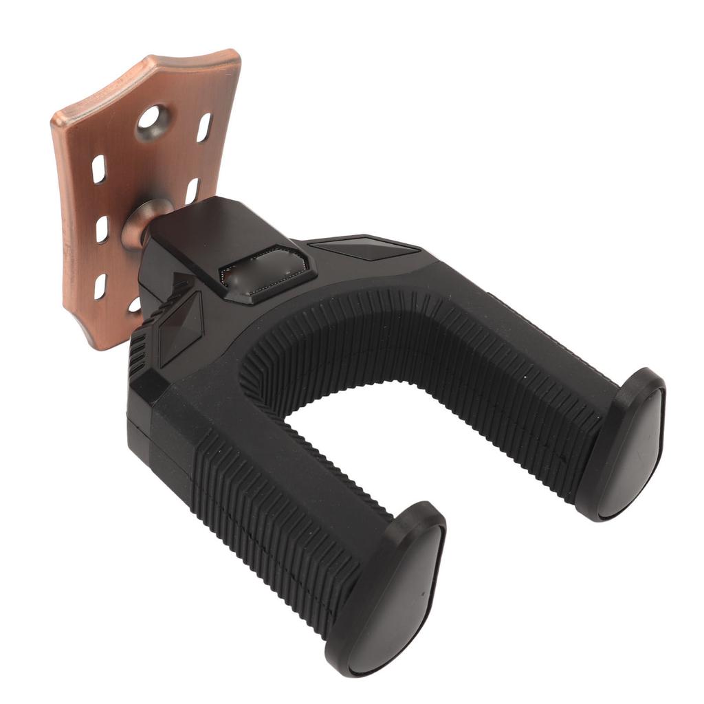 Guitar Wall Mount Hanger Guitar Neck Bracket Hook Self Locking Holder Musical Instrument