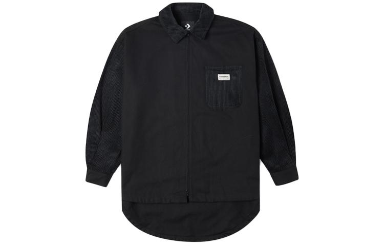 Converse Jackets Women s Ink Black Lapel Moderate Other 10023050-A03 S