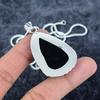 Silversheen Obsidian Gemstone 925 Sterling Silver Jewelry Pendant 2.21" M-2873