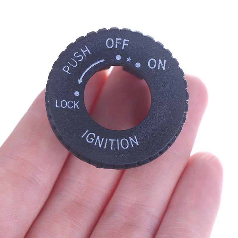 For Jog 50 2Ja 3Kj 3Yk 4Yp 5Bm Accessories Motorcycle Decorative Abs Cover Black Moped Scooter Ignition Lock Trim Cap