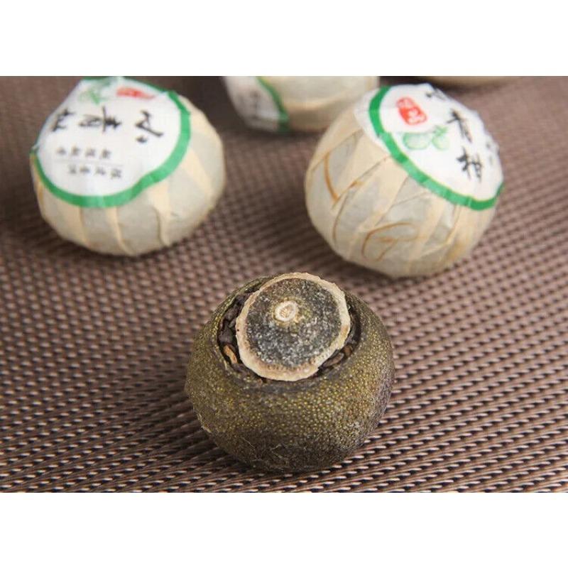 5-year Palace Tea Xinhui Old Tree Sun-dried Small Green Tangerine Pu'er Tea