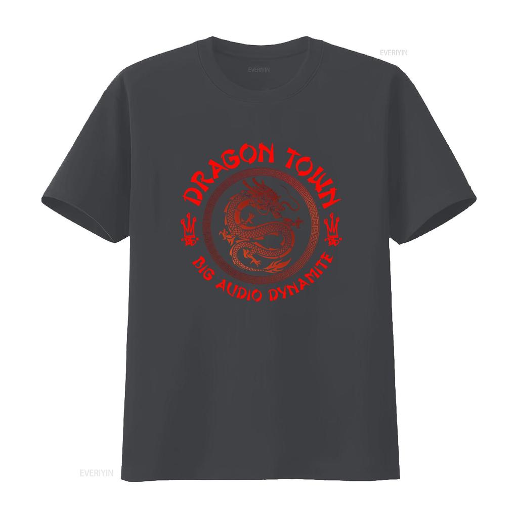 Dragon Town Big Audio Dynamite Mens T Shirt Made In Australia Sizes S To 2XL Featuring Bold Design for a Unique Look Vintage