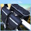 Vielseitige 3-in-1 Fahrradtasche für Rahmenrohr, Aufbewahrung und mehr