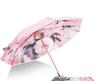 New Hand-opened Two-color Double-sided Vinyl Color Umbrella Three-fold Sunscreen Umbrella for Both Weather and Rain