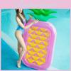 High-quality Pvc Pineapple Double-color Leaf Float Stylish Pineapple Inflatable Lifebuoy Factory Direct Supply