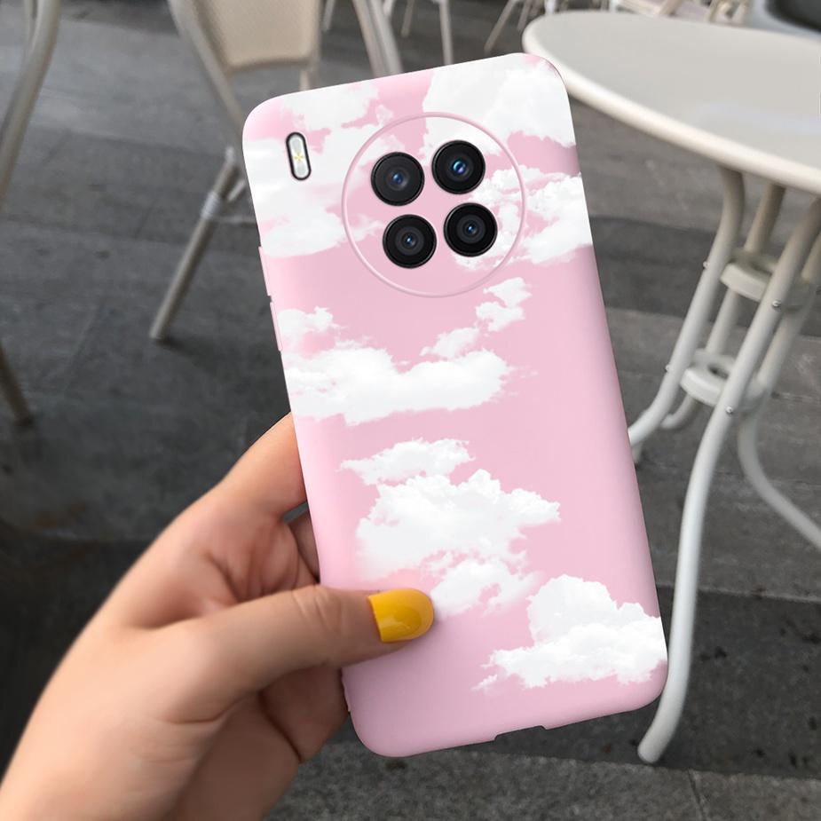 Stylish Silicone Case For Honor 50 Lite Case Soft Slim Phone Back Cover For Huawei Honor50 Lite Cases Honor 50Lite Coques Fundas