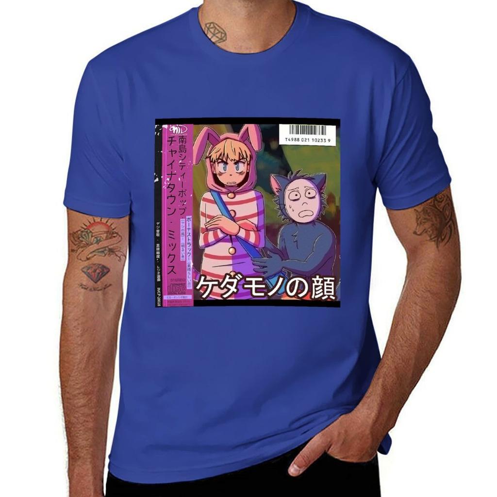Vaporwave Anime Popee the Performer T-Shirt Plus Size Tops Hippie Clothes Quick-drying Summer Tops Men Clothings