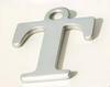 DIY Jewelry Accessories: 26 Alphabet Titanium Steel Pendants for Bracelets, Necklaces, Handmade Charms