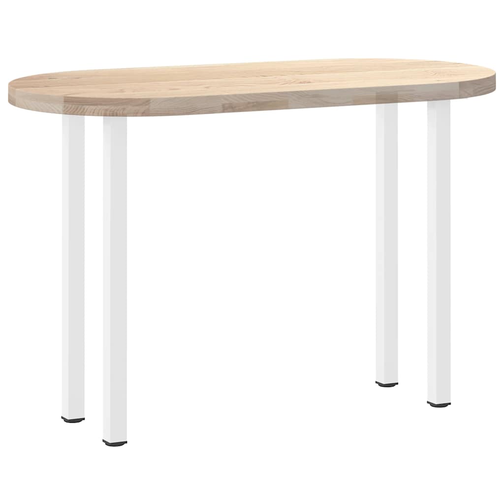 Vidaxl Nogi Do Stolika Kawowego, 4 Szt., Biale, 72-74 Cm, Stal