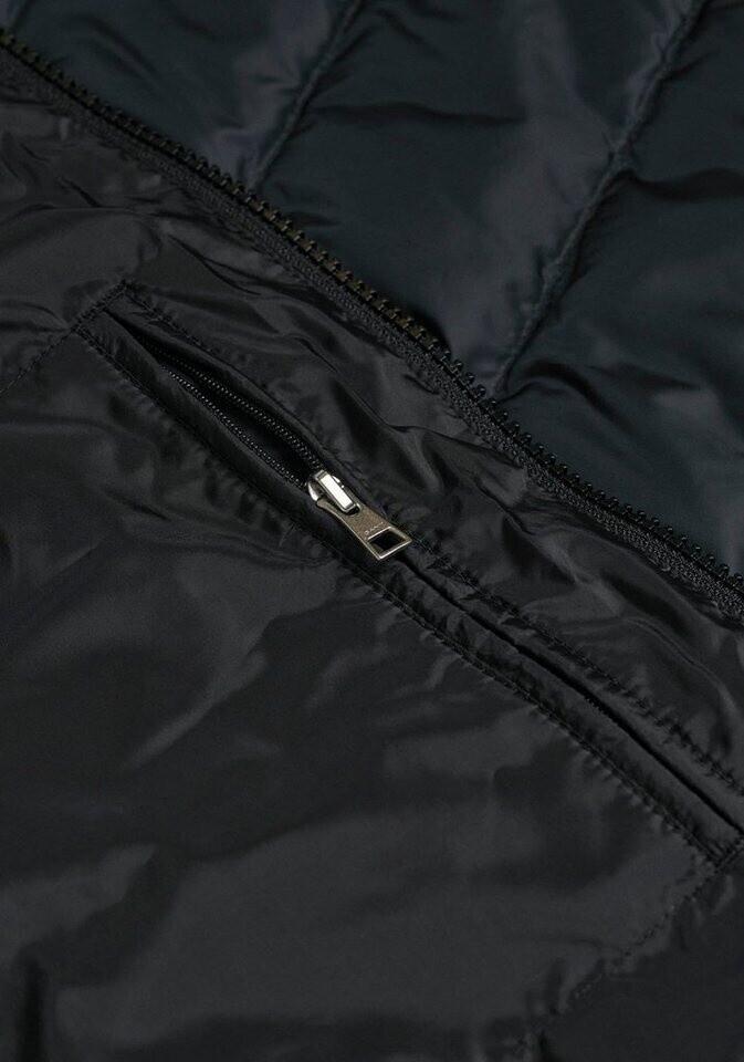 Winter Jacket GANT Light Gilet Quilted Vest Striped Look Black