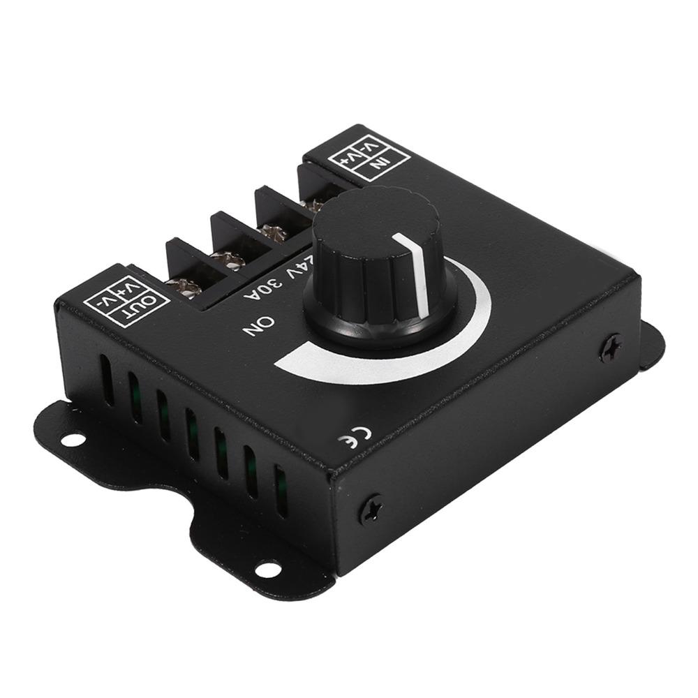 Metal LED Strip Light Controller 30A Current PWM Dimming Controller  Strip Light