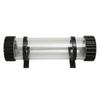 Cylindrical Water Cooling Tank Built In Filtration Transparent POM 240mm Cylindrical Water Tank