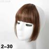 MISS WIG Synthetic Air Bangs Hair Styling Hair Clip Hair Extensions Long And Wide Sideburns Natural Wig Clip In Bangs