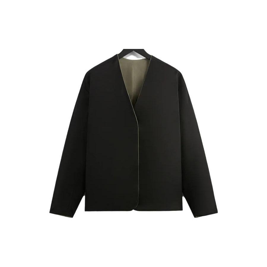 

Kith Двусторонняя куртка Montague, черная, унисекс, верхняя одежда KHM010333-001 XL