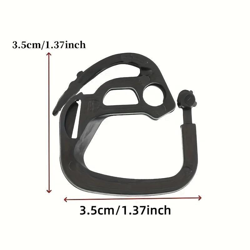 10-100Pcs Sunshade Net Hook Outdoor Courtyard Poultry Fence Line Hanger Garden Plant  Pet House Sunshade Net Multipurpose Hooks 10pcs чёрный