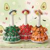 Country Style Porch Goose Clothes Removable Clothing Porch Goose Dress  Home Decorative