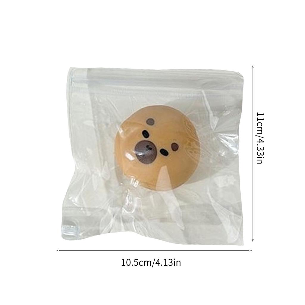 Jucărie Fidget cu Creștere Lentă în Formă de Capibara de Desene Animate, Jucărie pentru Reducerea Stresului, Jucărie Premiu pentru Ziua de Naștere/Sala de Clasă pentru Copii