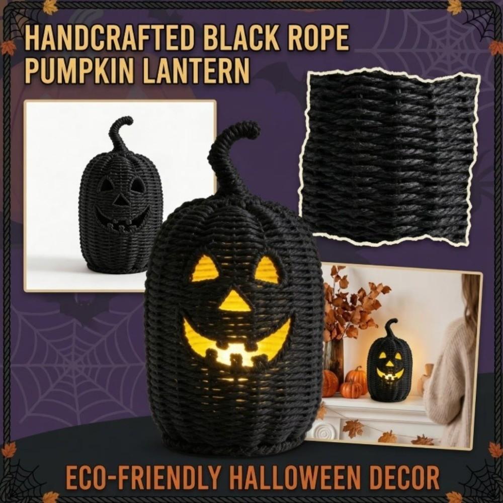 Handgemaakte Heksenhoed Halloween Geweven Zeegras Pompoen Snoep Bewaar Mand Halloween Decoratie