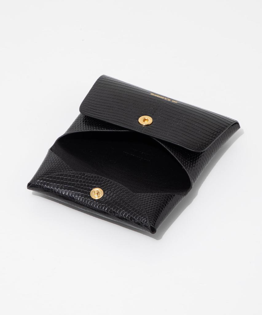 Jil Sander Folded Coin Purse J07UI0013P6966 Black Women's [Used]