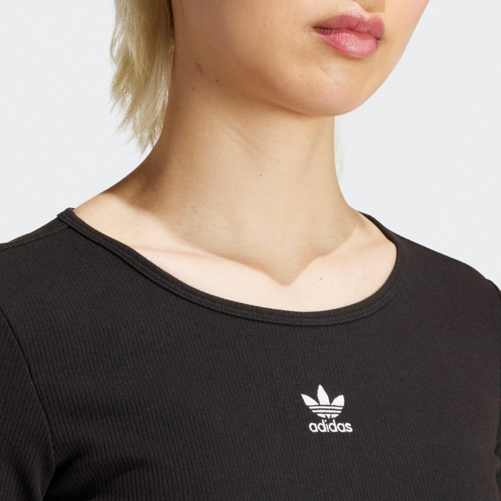 Adidas Essential Cropped Long Sleeve Iw5725 Black