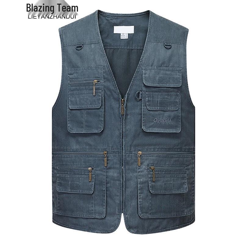 Men's Outdoor Multi-Pocket Fishing Vest