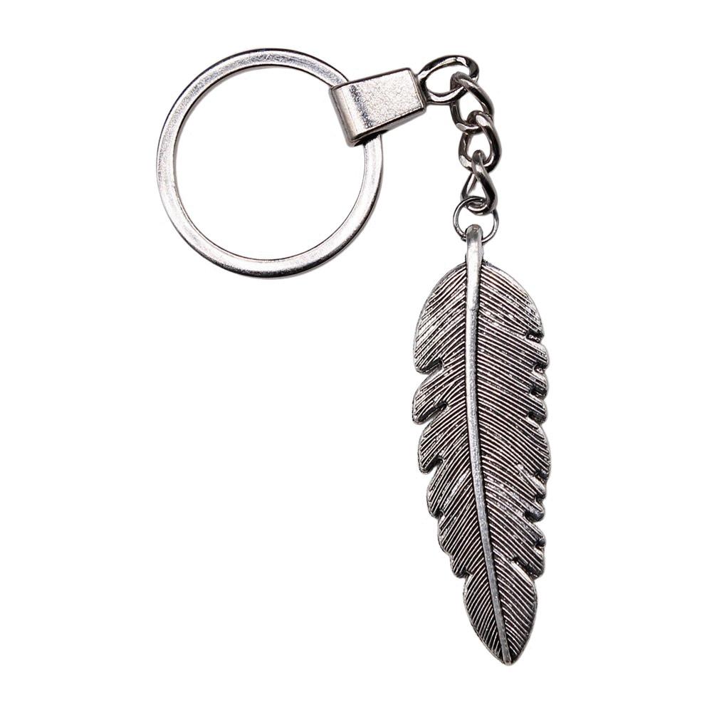 Filigree Angel Pendant Keychain Religious Spiritual Key Holder 30mm Ring