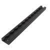 L Track Rail with Drilled Holes 305mm Sturdy Structure Reliable Load Safety Aluminum Alloy Airline Rail for Truck Beds