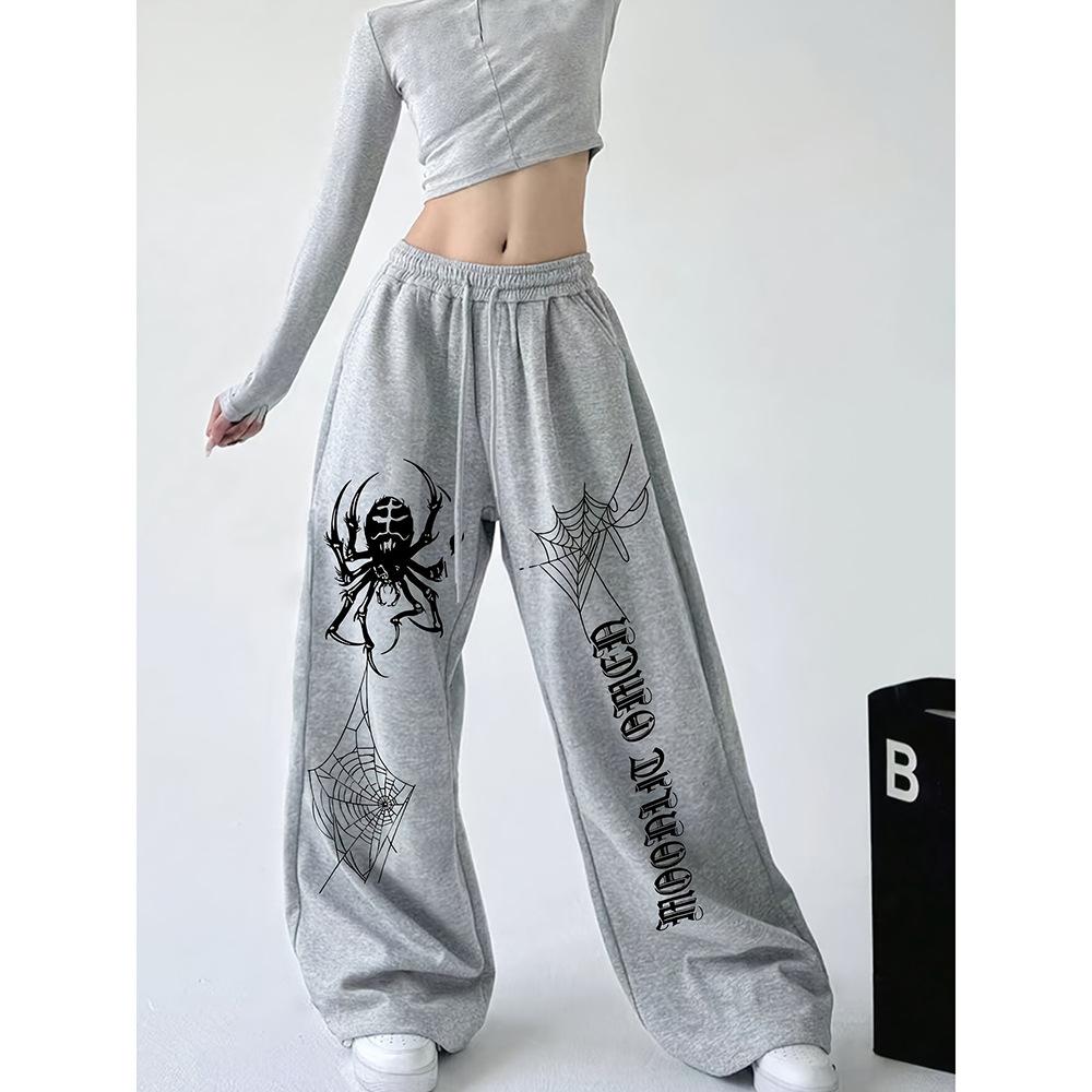 High Street Hip Hop Trend Casual Pants Men's Summer New Loose Niche Straight Versatile Long Pants