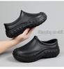 Non-Slip Waterproof Thick-Soled Oil-Resistant Slip-On Casual Rain Boots for Hotels and Restaurants