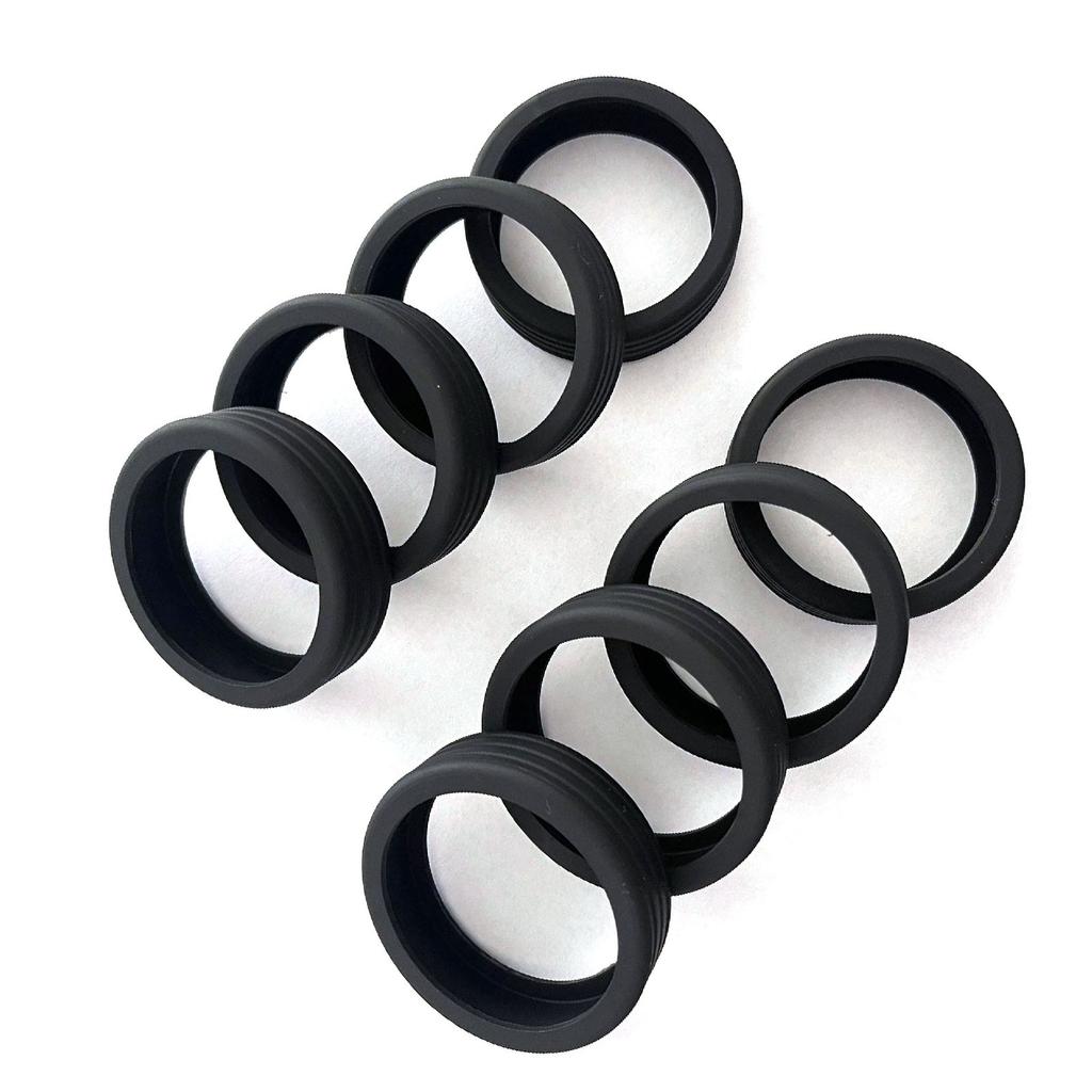 8Pcs Luggage Wheel Covers Carry On Suitcase Caster Wheels Protector Silicone Case Silent Noise