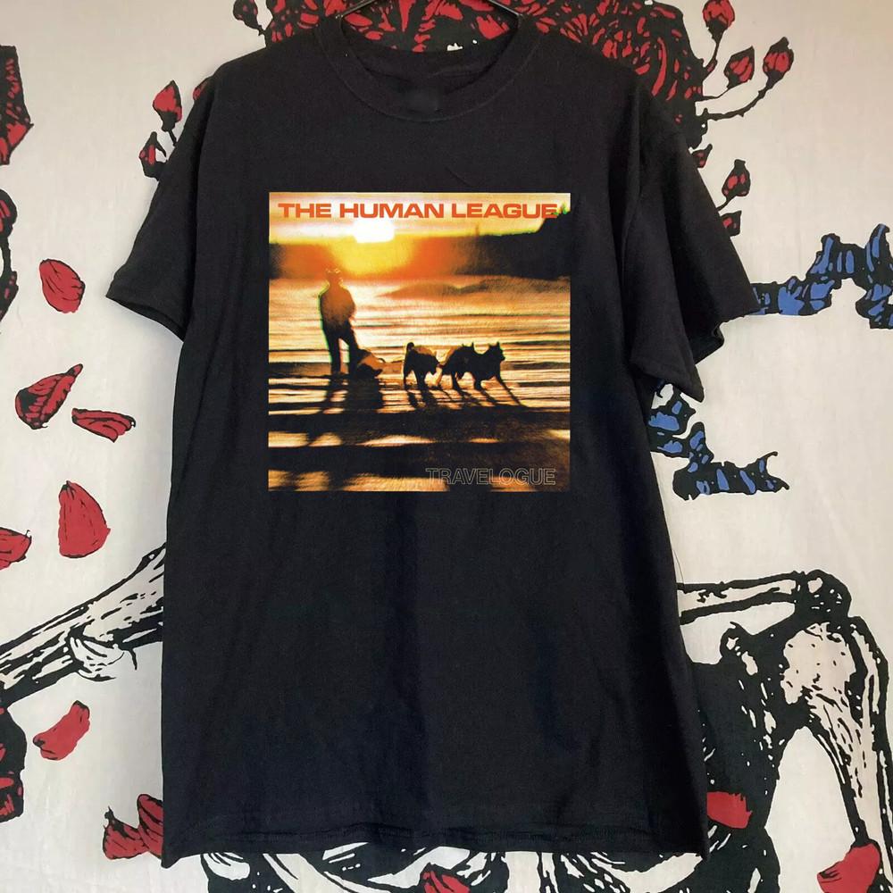 

Travelogue ALbum The Human League T Shirt Size S5XL Unisex T-Shirt XXXXL