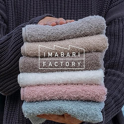 Imabari Towel Certified Imabari Factory Slim Bath Towel Made In Japan Grayish Brown Approx. 34 X 110cm Set of 2