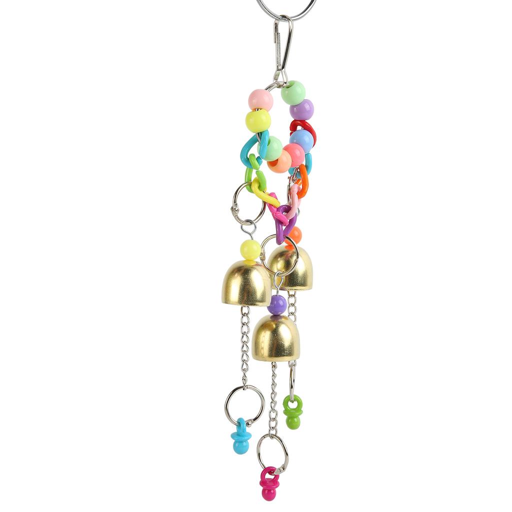 Vogelglocken Spielzeug Sicher Gesund Bissfest Lindert Angst Hängendes Vogelglocken Spielzeug mit Süßem Klang