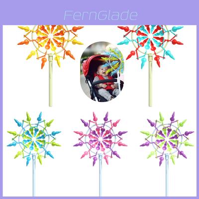 Girandola Girasole 3D Fatta a Mano Decorazione Giocattolo da Esterno con Design Ravanello Materiale Plastico