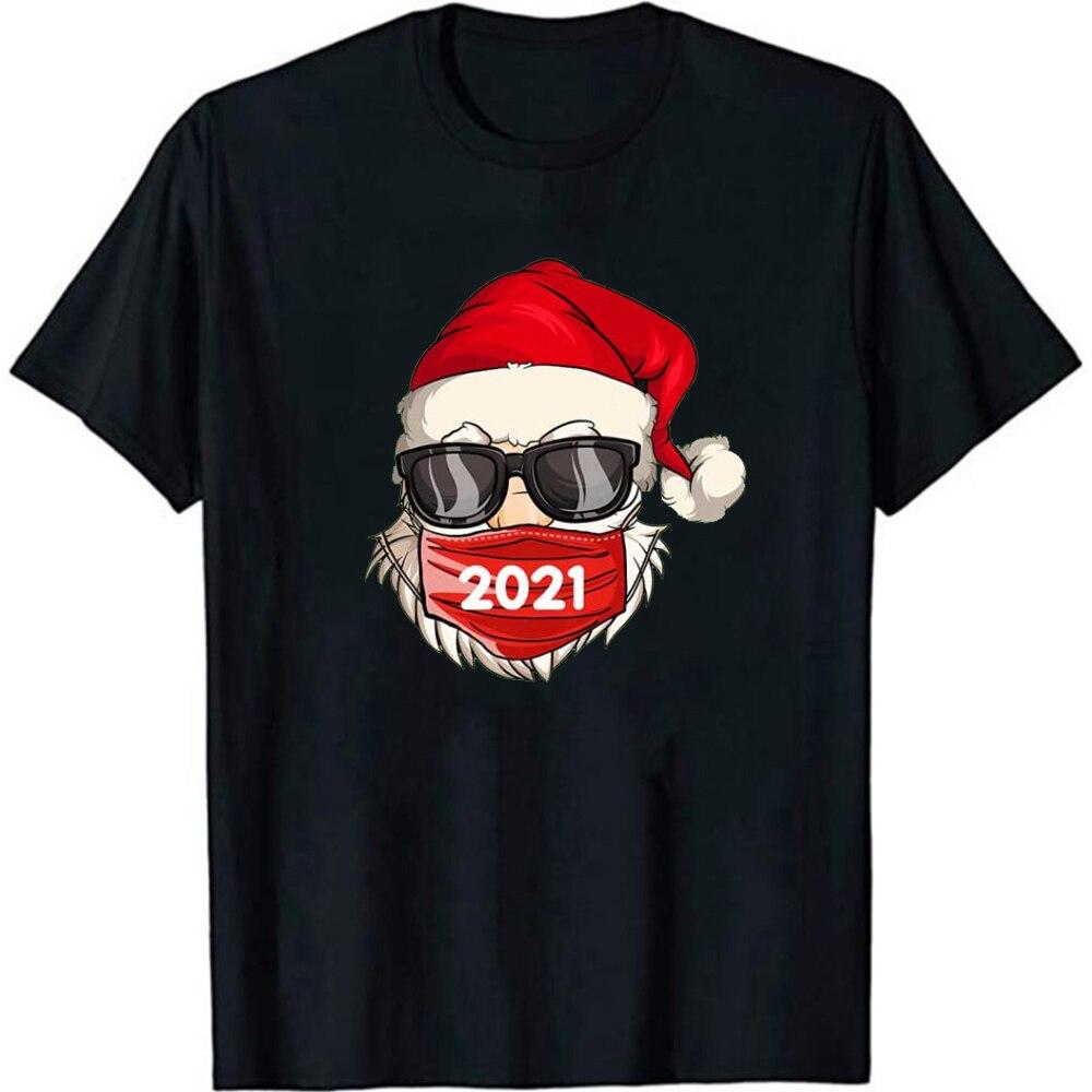 Funny Santa Claus 2022 Short Sleeves 
