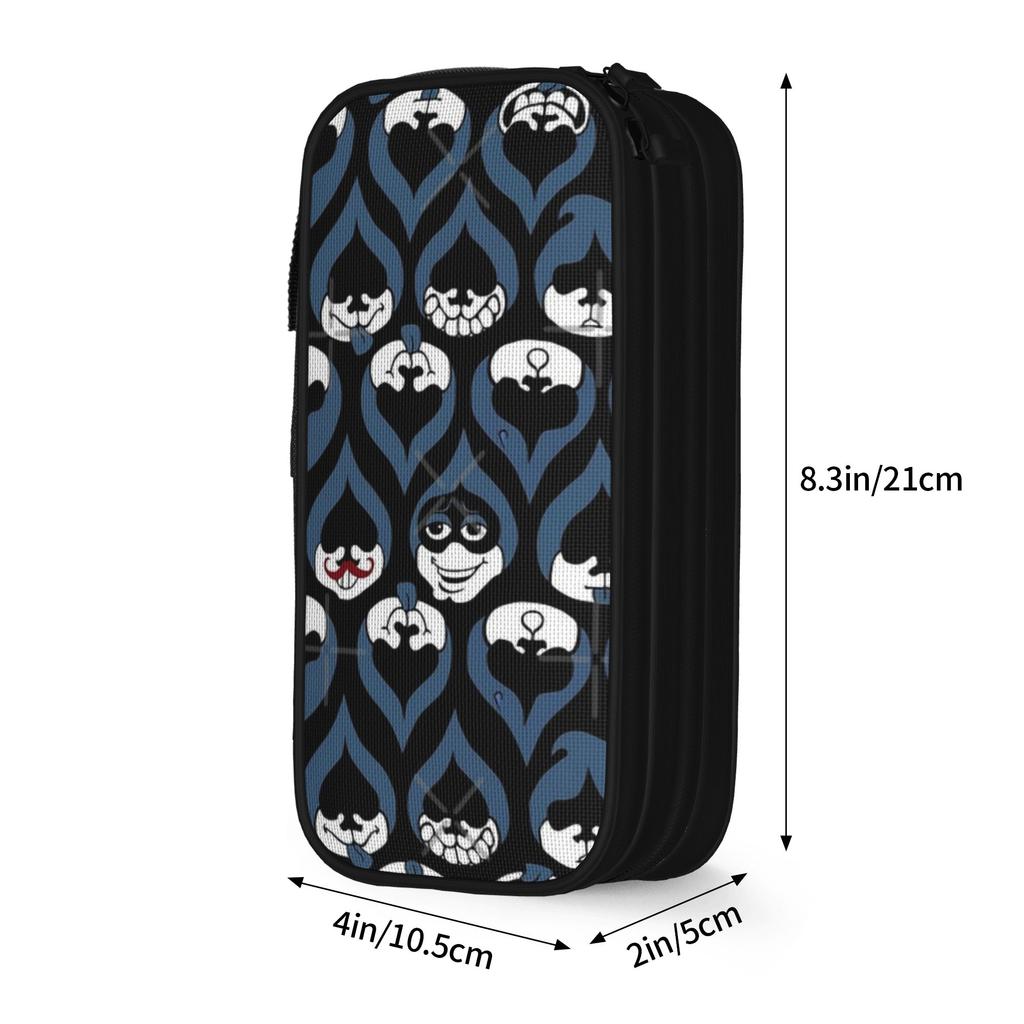 Lancer Face Pen Box Double Layer Large Capacity School Accessories Pencil Bag Amazing Gift