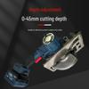 "5-Inch Brushless Cordless Circular Saw - High Power, Portable Single-Hand Use"