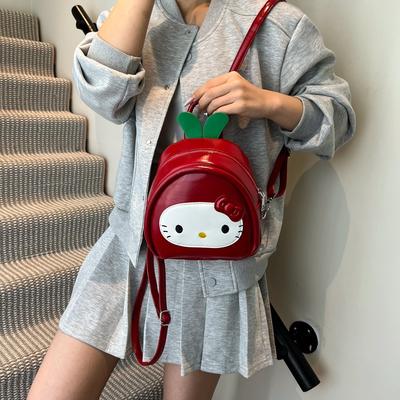 New Cartoon Backpack, Kitten Women's Bag, High-end Women's Bag, Cute Girl Backpack.