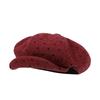 Retro Painter Hat Adjustable Newsboy Cap Versatile Cloud Beret  for Women