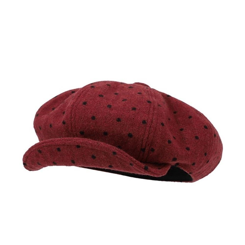 Retro Painter Hat Adjustable Newsboy Cap Versatile Cloud Beret for Women