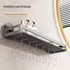 TLXT 40cm Suction Cup Bathroom Storage Shelf