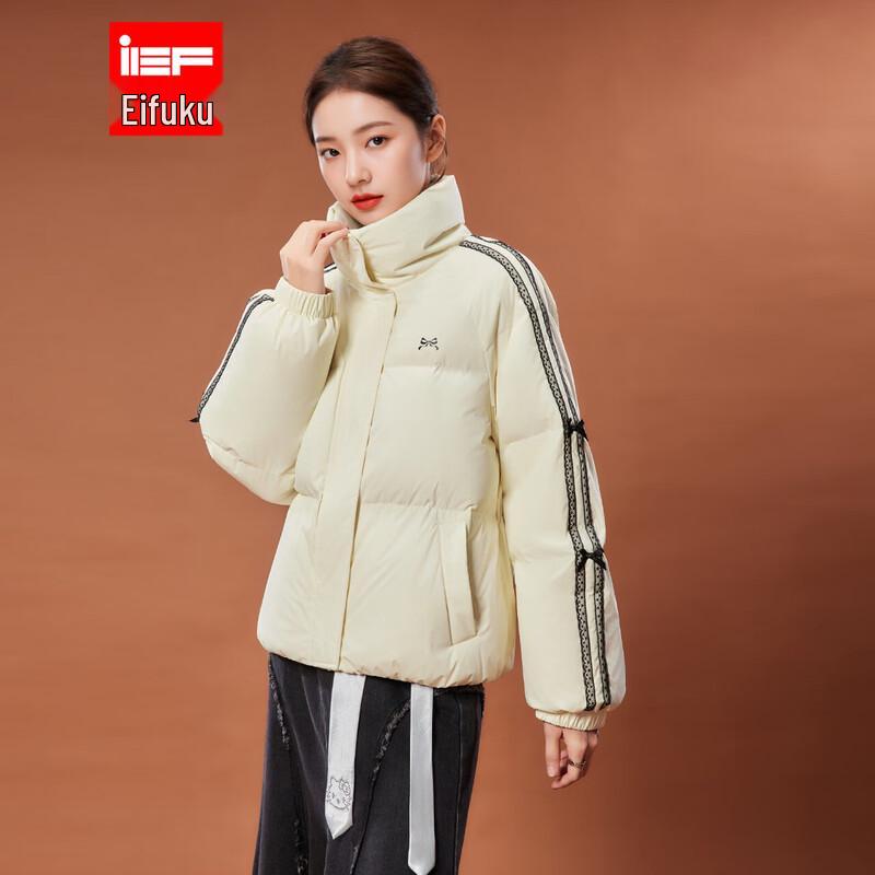 

Женский пуховик IEF 2025 Зима со стойкой M