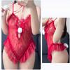 Sexy Lingerie Sexy Cute Rabbit Lace Bunny Suspender Transparent Uniform Seduction Corset Women