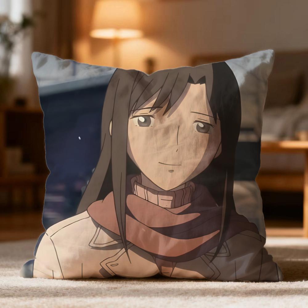 Hot F5 Centimeters Per Secondes Cushion Cover Soft Washable Pillow Case Multi-Scene for Couch Bed Travel Office Use