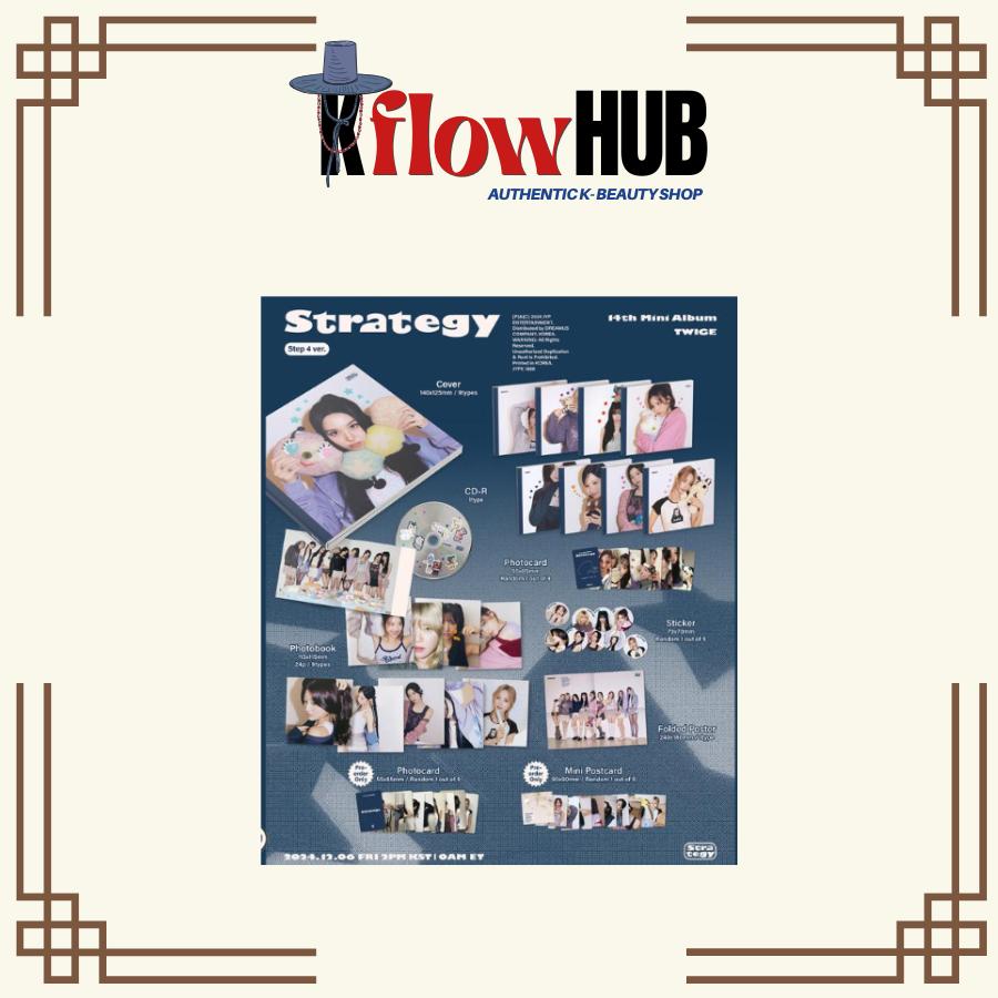 [READY STOCK] TWICE - 14th Mini Album STRATEGY STEP4 Ver.