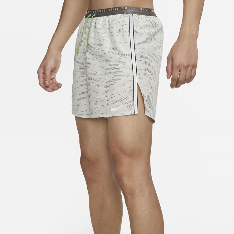 Nike Dri-Fit Breathable Running Shorts With Drawstring Men Bottoms Light-Bone DM4768-072